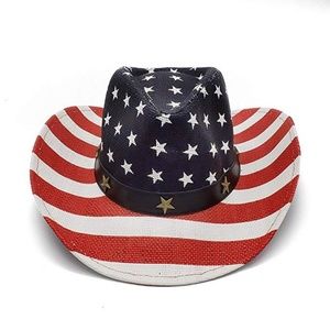 Accessories - American Flag Cowboy Hat Accessories - American Flag Cowboy Hat